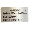 label-for-kaidi-motor-kdpt007-73