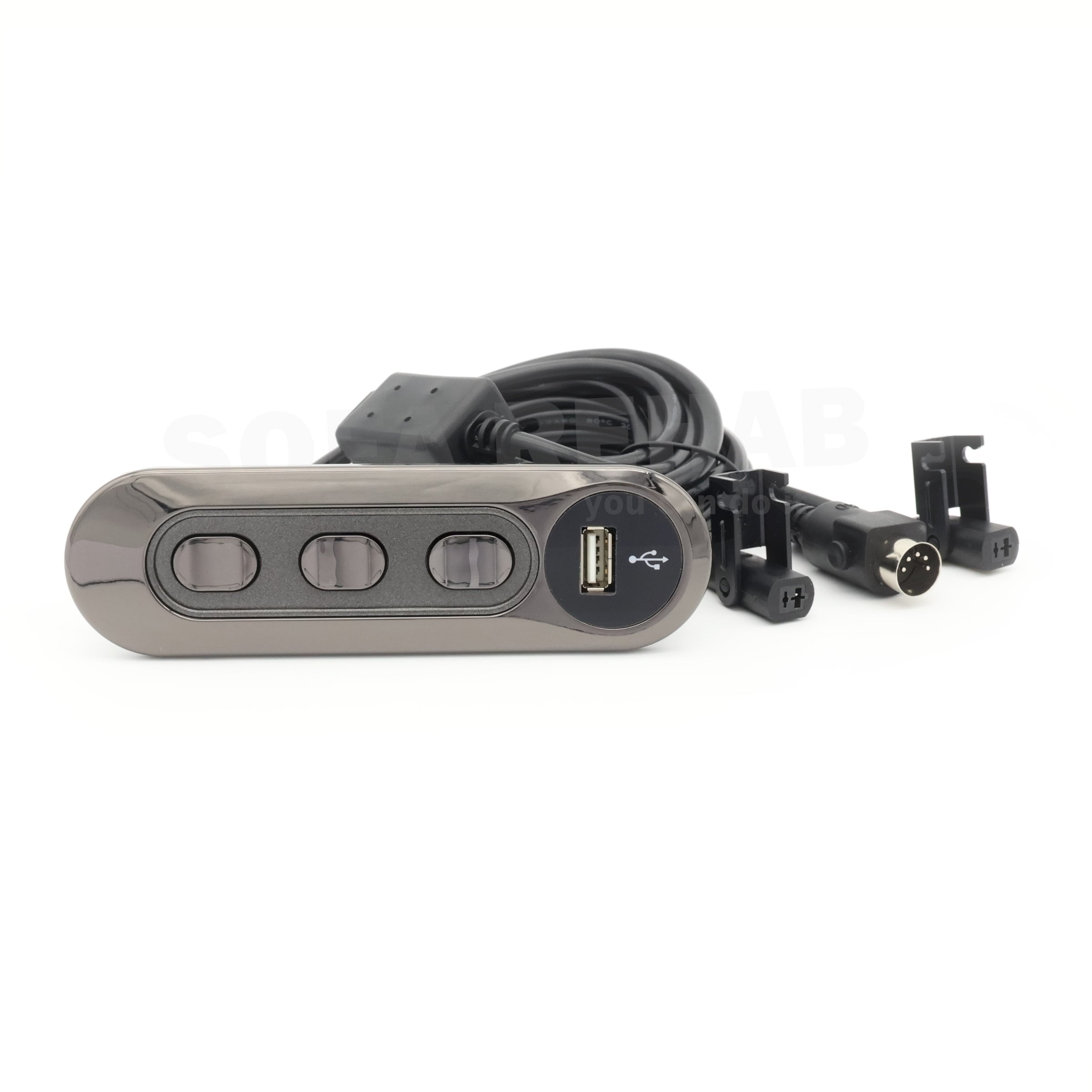 thumbnail image 2 of Kaidi KDH120B-005 Power Recliner Hand Control - 4 Button, 5 Pin Round Plug - Lift Chair Remote 2 of 6