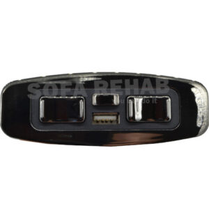 JLDK.15.08.12A Okin 5 Button Recliner Switch with USB