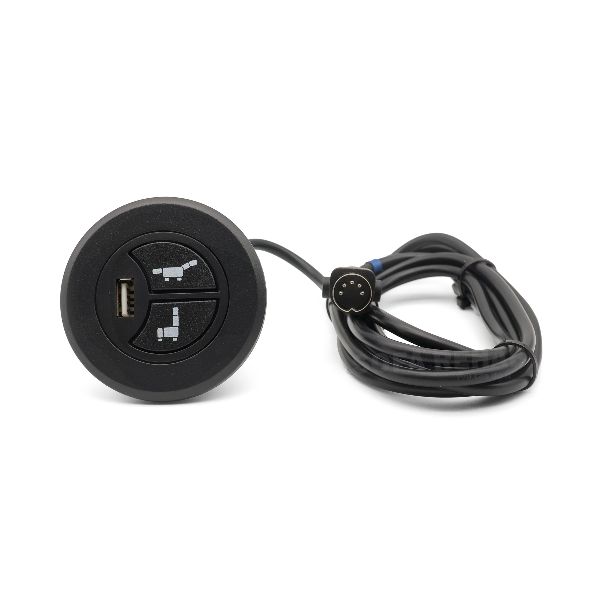 Emomo Electric Recliner Switch | 2-Button Hand Controller Replacement For Recliner Chairs