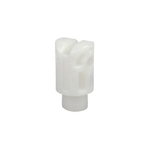 White Plastic Front Clevis Fork M22 Thread