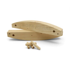 La Z Boy Timber Rocker Blocks & Dowels Set