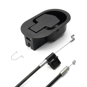 Large Metal Recliner Handle & Cable Set