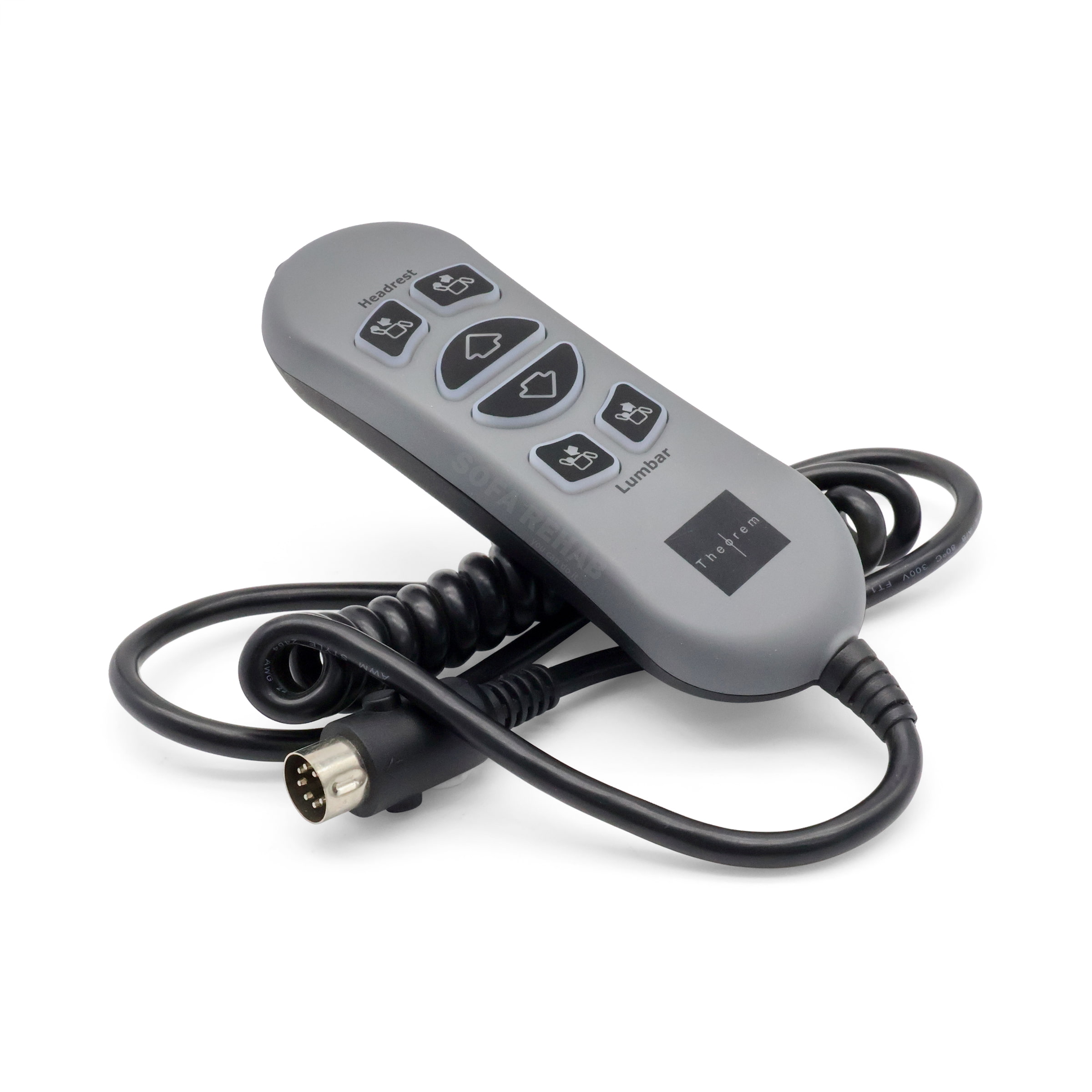 HSW306-PT-theorem-control-wand-angled-view-7-pin-male-din-coiled-cable HSW306-PT-theorem-control-wand-angled-view-7-pin-male-din-coiled-cable