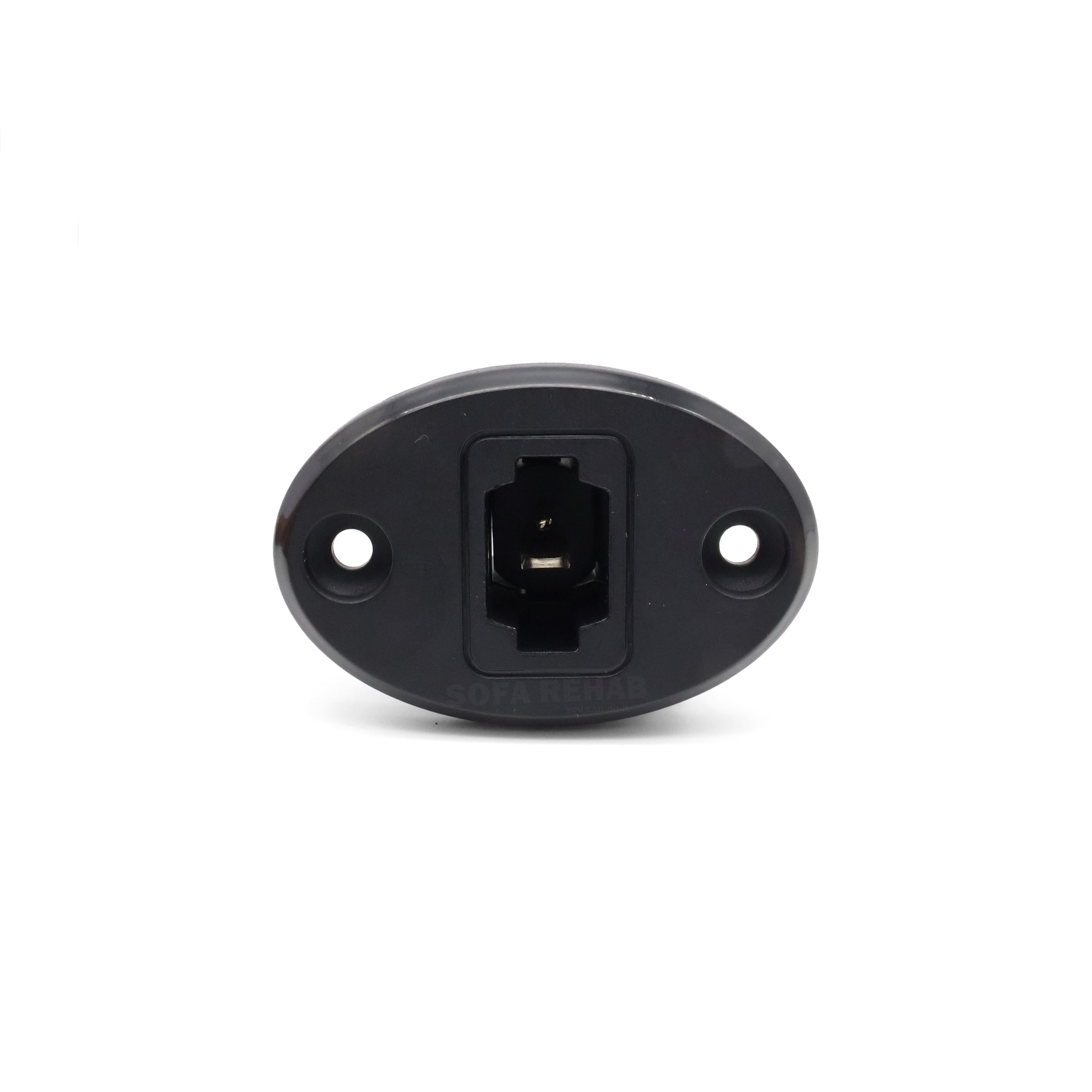 eMoMo-E50E-2-pin-oi-oval-panel-inlet-front-face-closeup-panel-mount eMoMo-E50E-2-pin-oi-oval-panel-inlet-front-face-closeup-panel-mount