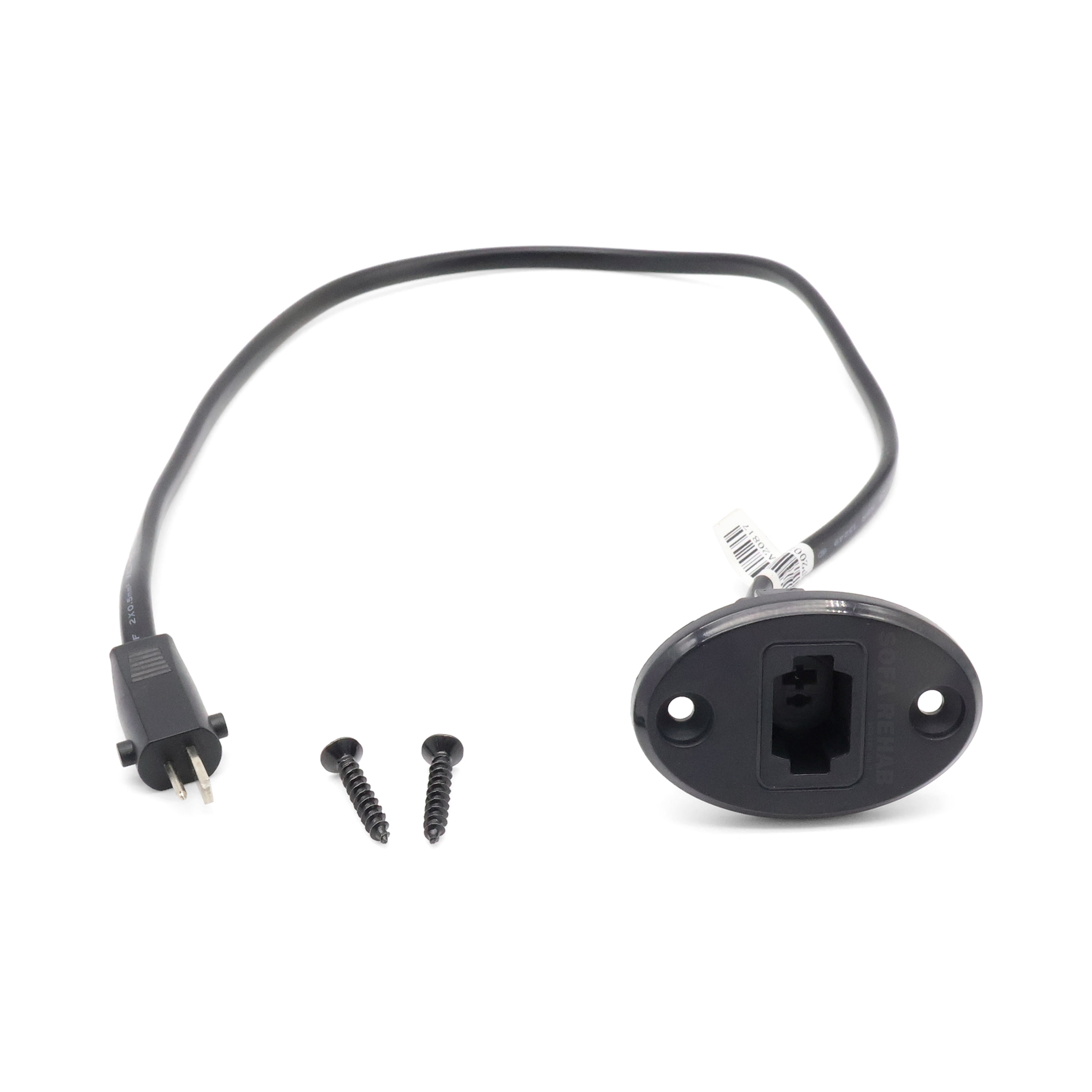 eMoMo-E50EF-oval-2-pin-oi-foundation-socket-2x-mounting-screws-set eMoMo-E50EF-oval-2-pin-oi-foundation-socket-2x-mounting-screws-set