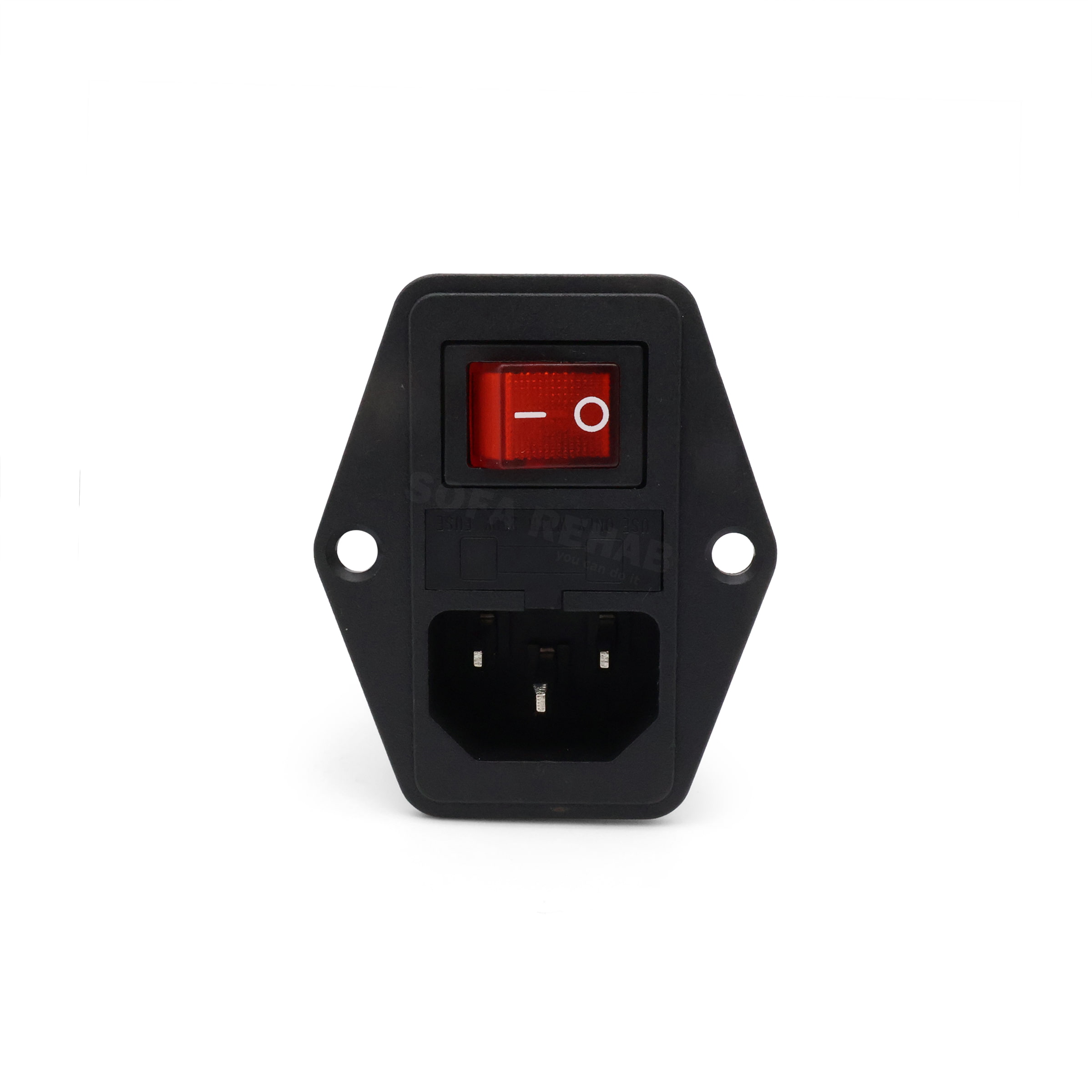 emomo-ZE50A-panel-mount-power-entry-front-iec-c14-inlet-5x20mm-fuse emomo-ZE50A-panel-mount-power-entry-front-iec-c14-inlet-5x20mm-fuse