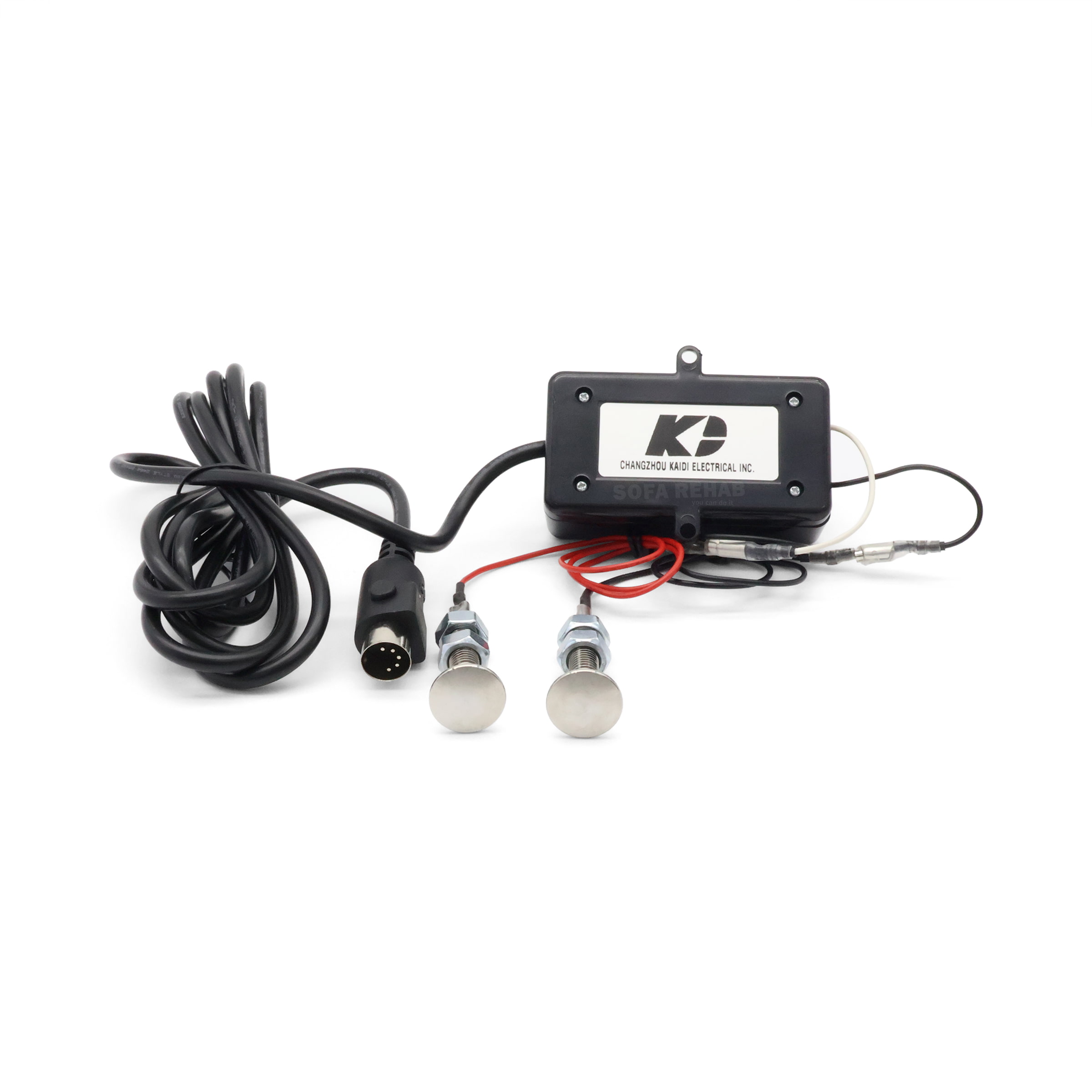 kaidi-KDH020-317-kaidi-control-box-straight-5pin-male-din-with-red-black-leads kaidi-KDH020-317-kaidi-control-box-straight-5pin-male-din-with-red-black-leads