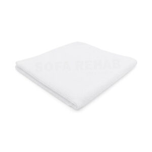 White Microfibre Cloth 250gsm