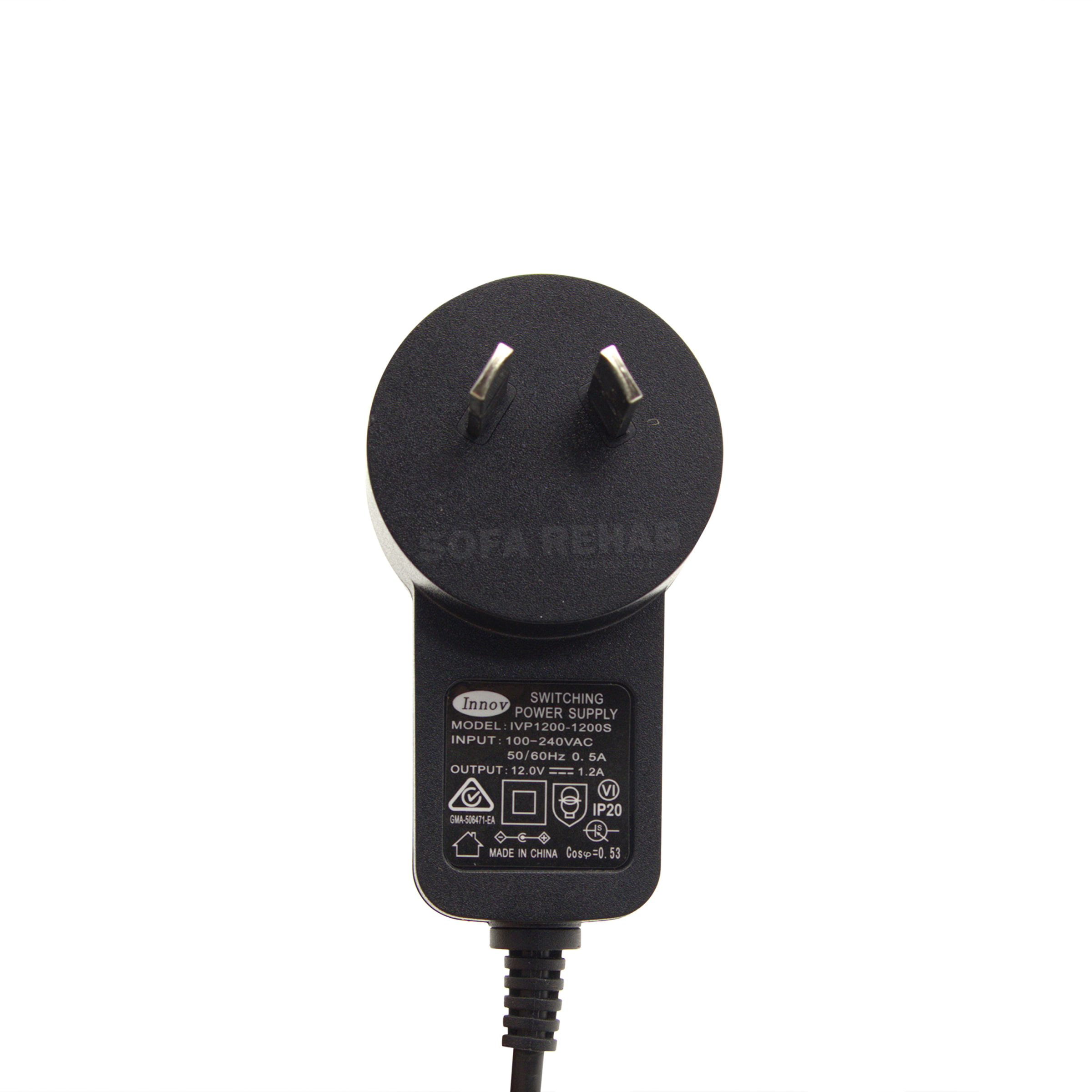 innov-IVP1200-1200S-100-240VAC-12.0V-1.2A-power-supply-label-close-up innov-IVP1200-1200S-100-240VAC-12.0V-1.2A-power-supply-label-close-up
