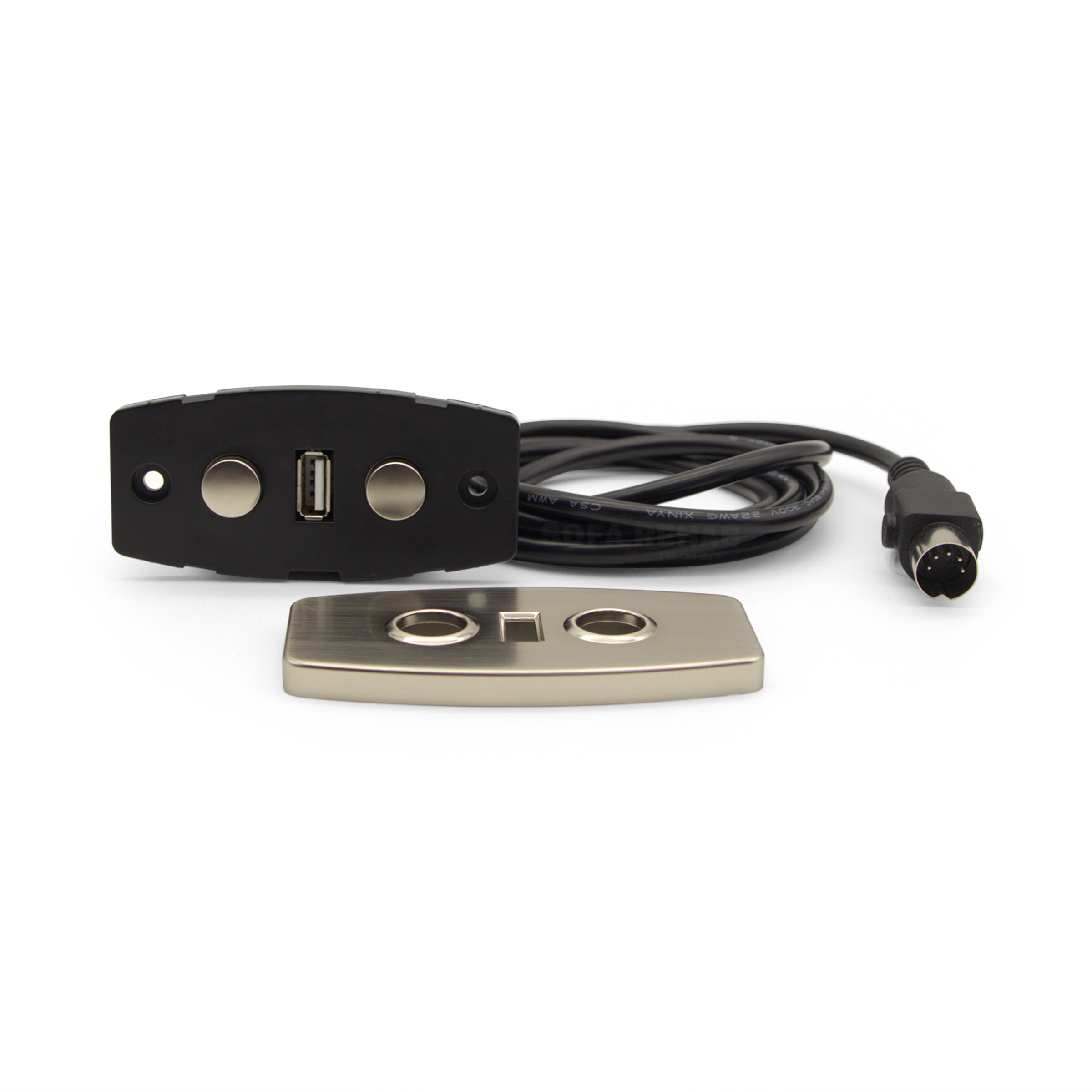 MLSK71-A1-recliner-switch-removable-silver-cover-usb-5-pin-plug MLSK71-A1-recliner-switch-removable-silver-cover-usb-5-pin-plug