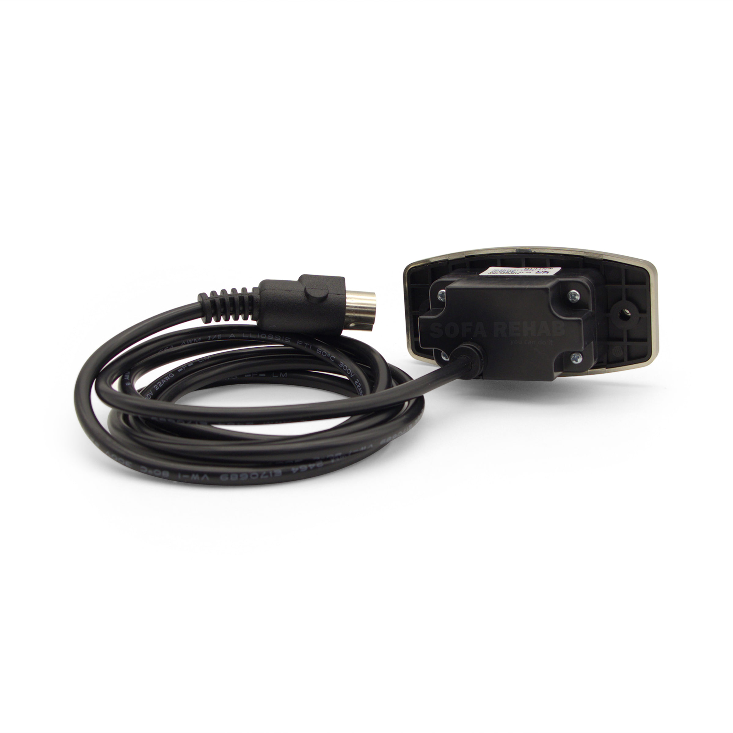 recliner-switch-MLSK71-A1-rear-housing-view-cable-and-5-pin-din-plug recliner-switch-MLSK71-A1-rear-housing-view-cable-and-5-pin-din-plug