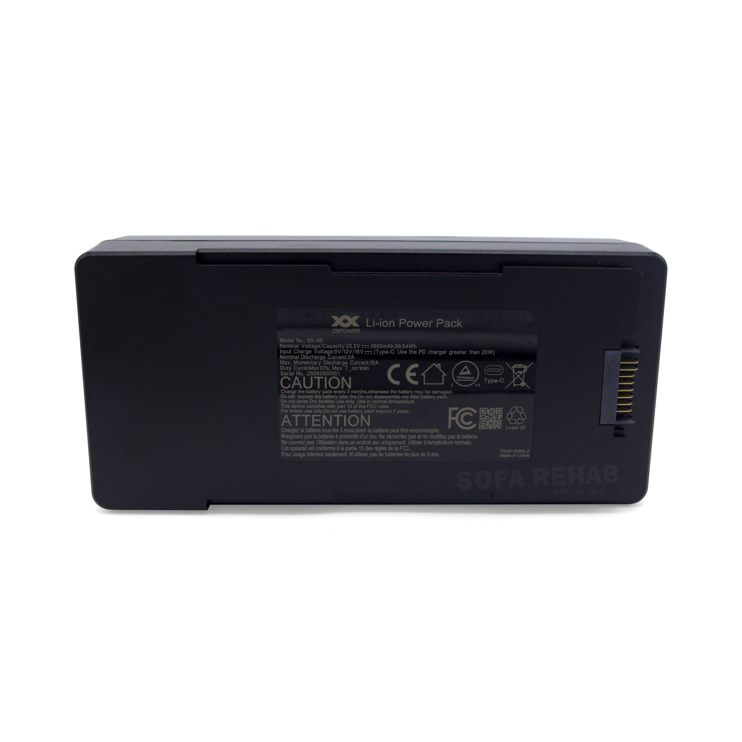 ZB-Power-BS-8B-4000mAh-99-54Wh-lithium-ion-recliner-battery-full-rear-view-label ZB-Power-BS-8B-4000mAh-99-54Wh-lithium-ion-recliner-battery-full-rear-view-label