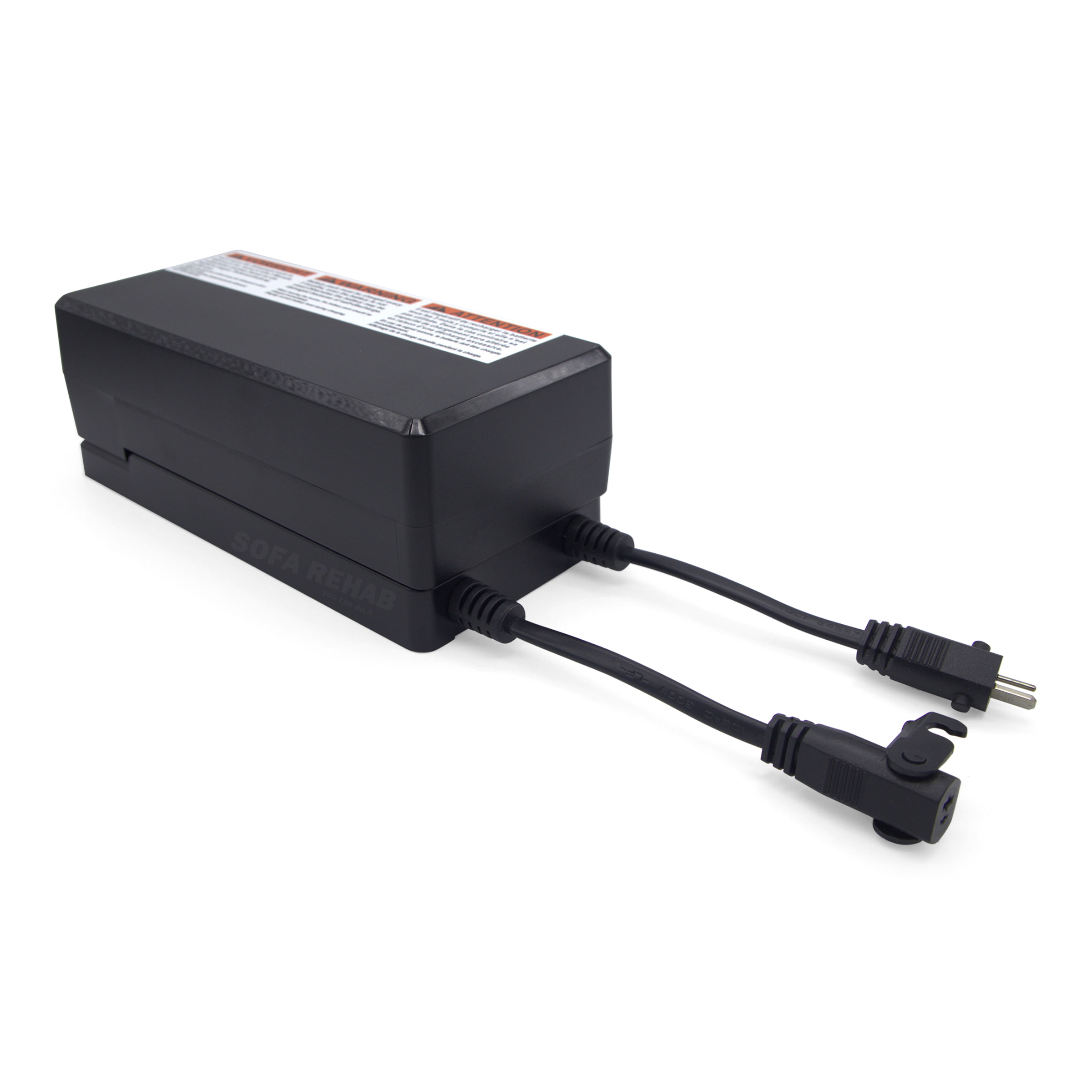 ZB-Power-lithium-ion-recliner-battery-pack-on-BS-SD-charging-dock-2-pin-male-plug-and-locking-female-socket-view ZB-Power-lithium-ion-recliner-battery-pack-on-BS-SD-charging-dock-2-pin-male-plug-and-locking-female-socket-view