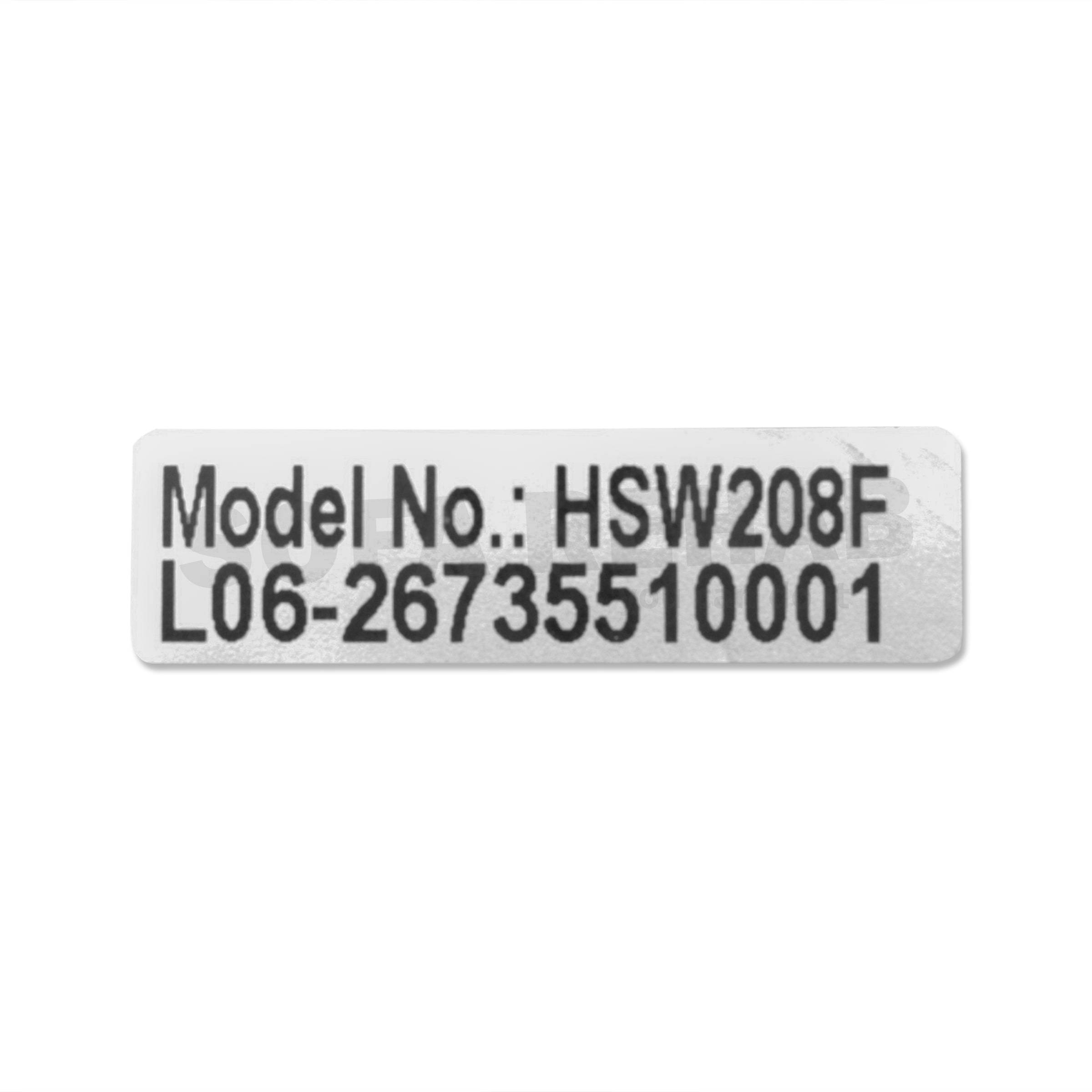 Pride-MOTO-HSW208F-ELEASMB7275-PN7275-6-button-replacement-lift-chair-handset-remote-rear-model-number-label-close-up Pride-MOTO-HSW208F-ELEASMB7275-PN7275-6-button-replacement-lift-chair-handset-remote-rear-model-number-label-close-up