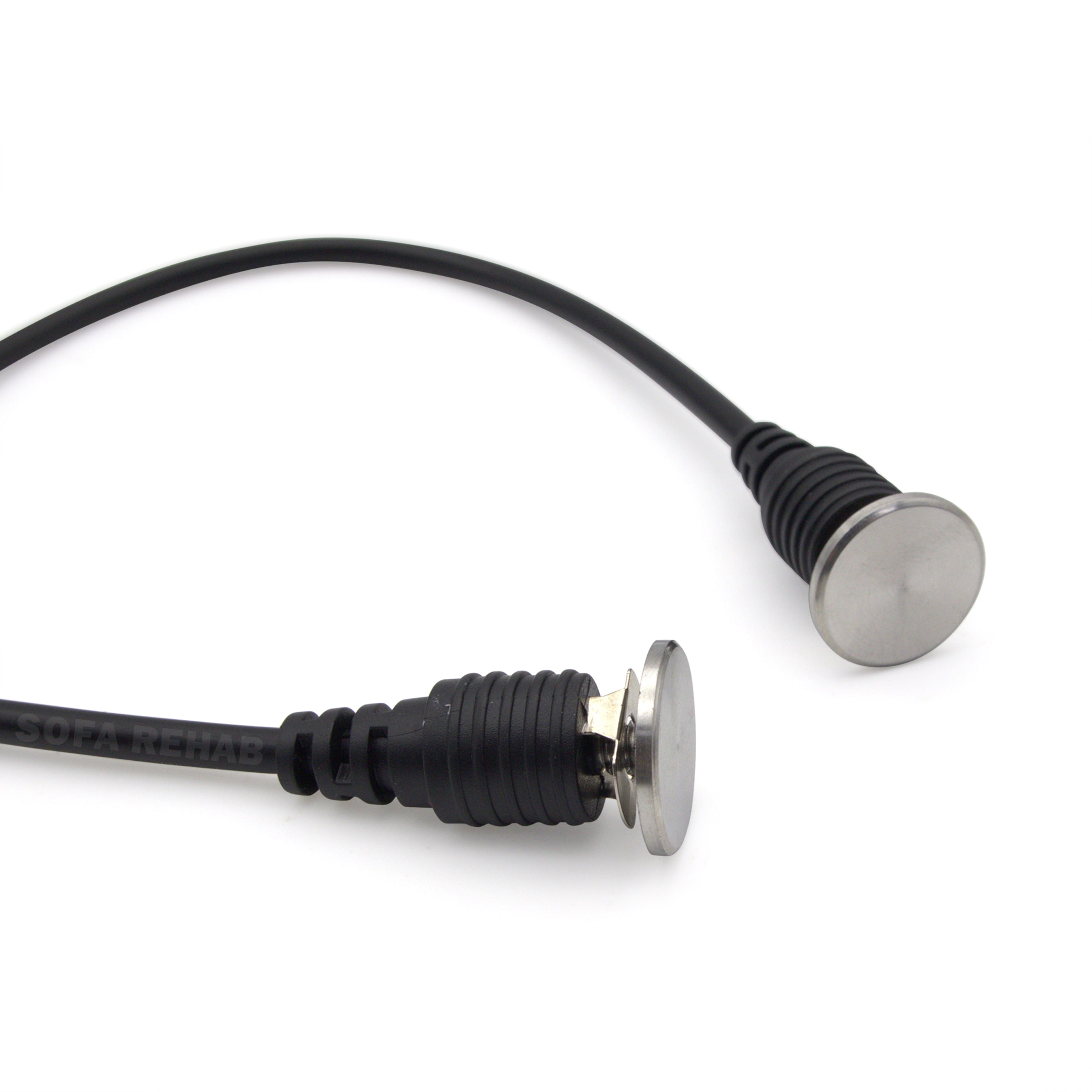 eMoMo-E302AZA-single-actuator-recliner-touch-sensor-kit-metal-button-cables-close-up eMoMo-E302AZA-single-actuator-recliner-touch-sensor-kit-metal-button-cables-close-up